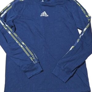 Adidas Blue Long Sleeve Shirt